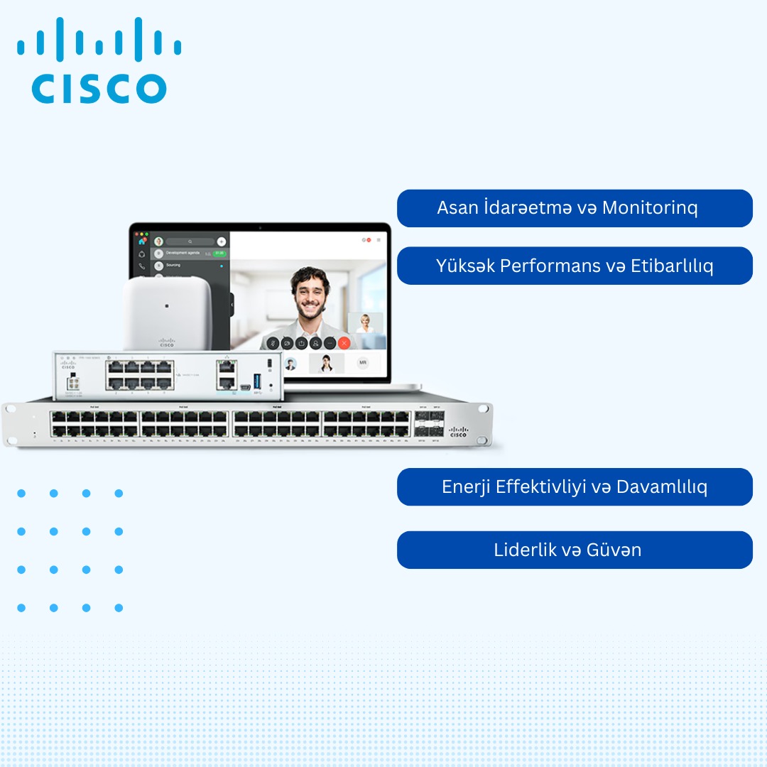 Cisco Məhsulları: Şəbəkə Texnologiyalarında Lider